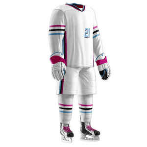 Hockey sur glace de qualité supérieure, personnalisé, imprimé par transfert thermique, imperméable, respirant, antibactérien, séchage rapide - Product Image 3