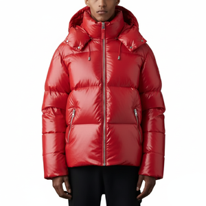 Premium <b>Men's</b> Hooded Casual <b>Winter</b> <b>Jacket</b> Weatherproof Quilted Design Puffer Secure Zip Front Luxury Insulated Quick Dry - Product Image 2
