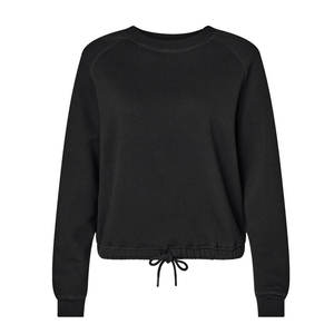 Wholesale Cotton <b>Ladies</b> Blank Gym Long Sleeve <b>Black</b> Color <b>Sweatshirts</b> Women's Custom Logo Design <b>Sweatshirts</b> for <b>Ladies</b> - Product Image 1