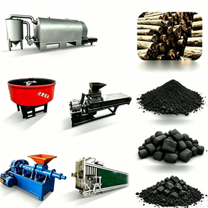 Équipement de pressage de briquettes de charbon de coco à haute dureté et à haute efficacité énergétique, directement de l'usine - Product Image 1