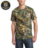 Kaos Berburu Kamuflase Realtree Hutan Anti-UV Tahan Angin Tahan Air Bernapas Ringan untuk Musim Dingin Grosir OEM