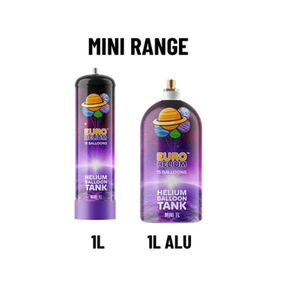 Bouteilles de gaz à ballon d'hélium de la plus haute qualité de fabrication européenne Réservoirs d'hélium jetables en acier de 3,3 L à vendre - Product Image 5