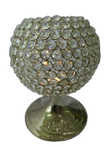 เชิงเทียนดอกบัวคริสตัลที่วางของที่วางเทียนทำด้วยมืออันหรูหราสำหรับงานแต่งงานและชุดตกแต่งทางเข้า3ชิ้น - Product Image 6