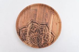 Assiettes à sushi jetables en bois de mangue de la meilleure qualité Assiette à dîner en feuille de palmier pour un usage domestique en toute sécurité - Product Image 4