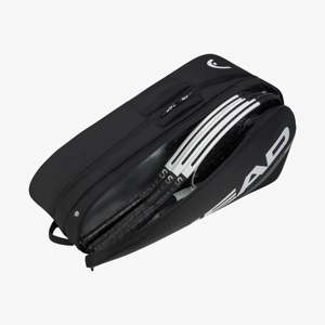 Bolsa para Raquetas de Tenis HEAD Tour - Gran Capacidad para 09 Raquetas - Negra - Product Image 2