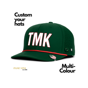 Casquette de baseball et de golf structurée en PVC caoutchouc personnalisée avec logo découpé au laser, 5 panneaux, pour homme, vente en gros - Product Image 1