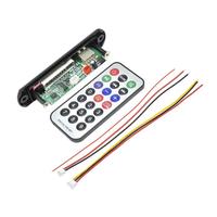Placa decodificadora DE REPRODUCTOR DE MP3 con versión de tarjeta USB /TF para coche con función de radio FM, módulo de Audio para coche, control de volumen, reproducción/Pausa