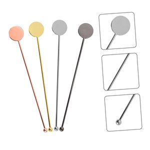 Agitateur à cocktail en acier inoxydable en forme d'animal oiseau Barres de bâton tourbillonnantes en métal pour café Boissons Bar Outils Bar Accessoire - Product Image 3