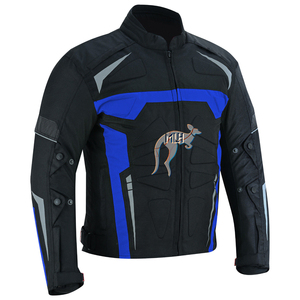 Blousons de course en cuir pour motos, qualité supérieure, cuir de kangourou et de vache, toutes tailles, fabriqués au Pakistan, vêtements de moto perforés - Product Image 3