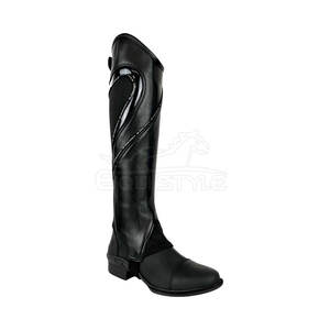 Offre Spéciale cuir matériel fait chaps d'équitation couleur unie nouveau stock chaps d'équitation pas cher prix chaps d'équitation - Product Image 3