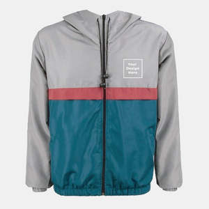 Custom Windbreaker <b>Jacket</b> <b>Men</b> <b>Lightweight</b> Windproof Waterproof Outdoor Wear Bulk Supply - Product Image 3