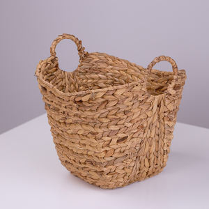 Cestas de almacenamiento ecológicas de Vietnam, organizador duradero hecho a mano para interiores de hoteles y decoración de lujo para el hogar-SB2025 - Product Image 2