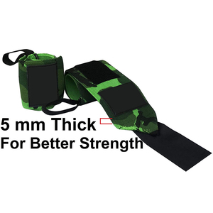 Sangles de poignet en néoprène d'haltérophilie de musculation enveloppes réglables antidérapantes équipement de fitness de haute qualité entretenues par OEM - Product Image 6