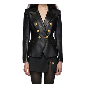 Chaqueta de Motociclista de Cuero Gamuza Auténtico para Mujer, Estilo Western con Flecos, Remaches, Logotipo Personalizado, Forro de Algodón Transpirable, Lista para Invierno, Desmontable - Product Image 1