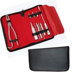 Kit Profesional de Cirugía Oral Dental de 9 Piezas de Acero Inoxidable, Fórceps, Elevadores, Fuente de Alimentación Manual para Clínicas Surtech - Product Image 6