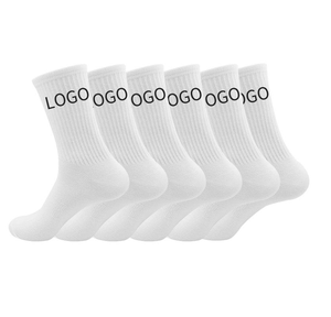 Calcetines deportivos de ajuste cómodo para hombres y mujeres, duraderos, para el sudor de algodón absorbente, estilo para correr en el gimnasio - Product Image 4
