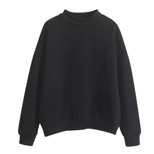 Primavera Otoño/Invierno grueso forro polar cuello redondo Mujer sudadera estilo coreano pulóver versátil Top de moda - Product Image 4