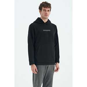 Sudadera de Forro Polar para Hombre Hern, 100% Algodón, Negra-88301 - Product Image 5