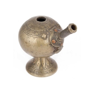 Brass Shiny Đánh Bóng Hookah Ưa Thích Fgolden Màu Sắc Thiết Kế Trang Trí Sang Trọng Lớn Mini - Product Image 1