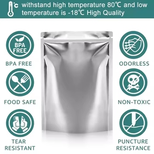 ถุงไมลาร์พลาสติกพีอีสำหรับสัตว์เลี้ยงแบบมีซิปล็อกกันความชื้นไม่มีกลิ่นผลิตจากโรงงาน - Product Image 5