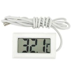 Thermomètre numérique miniature AEK-Tech pour barbecue et maison - Affichage LCD, matériau ABS, moniteur de température intérieure - Product Image 5