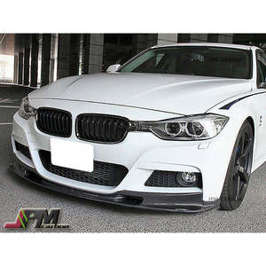 ลิ้นกันชนหน้าคาร์บอนไฟเบอร์แบบด้าน พร้อมติดตั้งง่าย สำหรับ BMW F30 F31 M-Sport Package ปี 2012-2018 - Product Image 1
