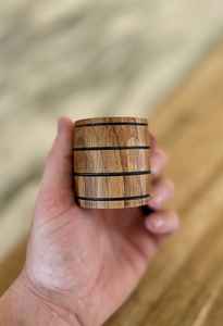 Verre à boire en bois de qualité supérieure pour la maison hôtel verre à boire pour jus élégant tendance en bois naturel bière verre Table déco - Product Image 3