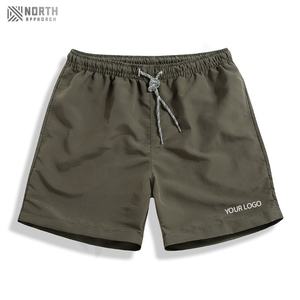 Summer Solid Color Beachwear Wholesale Trunk <b>Mens</b> <b>Swim</b> Shorts Elastic Waist Knitted Eco-friendly Casual Custom Logo <b>Men</b> Summer - Product Image 5
