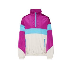 เสื้อแจ็คเก็ตกันลมกันน้ำแฟชั่นลำลองคุณภาพสูง ระบายอากาศได้ดี สีสันตัดกัน น้ำหนักเบา ทรงหลวม ผลิตจากไนลอน สำหรับผู้หญิง - Product Image 1