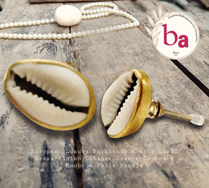 Muebles de lujo europeos, acabado de latón, carcasa Kowrie, perillas de cajón de armario, tiradores, manija para cocina, armario, tocador, uso al aire libre - Product Image 2