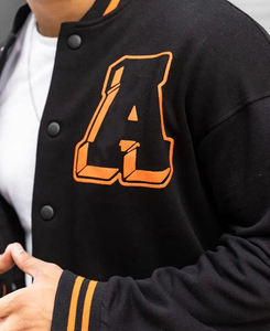 Plus haute qualité résistant au soleil polaire personnalisé en cuir manches Letterman bas quantité minimale de commande sport université veste pour hommes veste d'hiver - Product Image 2