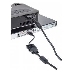 Convertidor de Video HDMI a VGA Negro con Micro-USB 151436 Divisores y Convertidores - Product Image 4