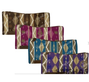 Synthétique personnalisé couleur Logo personnalisé Western tapis de selle confortable Durable protection cheval Tack Trail Ranch équitation - Product Image 2