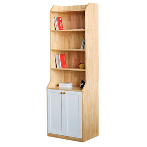Armario Moderno Convertible de Madera de Caucho de Múltiples Niveles con Cajones para Uso en Casa, Apartamento, Taller, Gimnasio - TQA68033 - Product Image 1