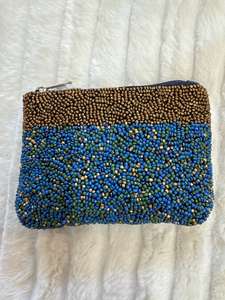 กระเป๋าใส่เหรียญประดับลูกปัดแบบคลาสสิกกระเป๋าแต่งหน้าประดับด้วยลูกปัดมุกและเพชรของขวัญสำหรับงานแต่งงานหรือปาร์ตี้สำหรับผู้หญิง - Product Image 3