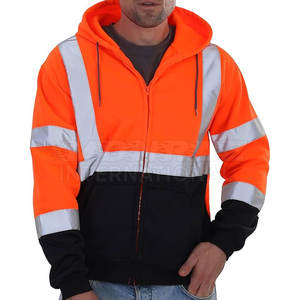 Sudadera de Seguridad de Alta Visibilidad, Ligera, Impermeable, con Logotipo Personalizado, ANSI Clase 3, EN ISO 20471 Clase 2, Nueva Llegada, Superventas - Product Image 1