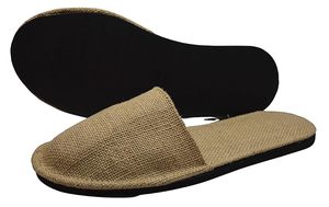 Meilleures pantoufles d'hôtel en jute pour l'intérieur Pantoufles de spa jetables écologiques du Bangladesh Bas quantité minimale de commande - Product Image 5