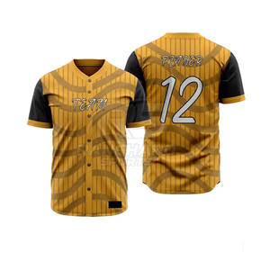Uniforme de baseball de dernière génération, nouveau style, qualité supérieure, couleur unie, uniforme de baseball en vente en ligne - Product Image 2