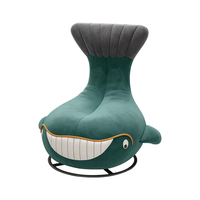 Fauteuil inclinable électrique pivotant de style nordique moderne, en tissu peluche doux et confortable, idéal pour salon, balcon ou chambre à coucher.
