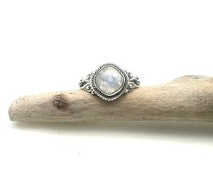 925 Sterling Silver Handmade Moonstone <b>Spinner</b> <b>Ring</b> Best Quality Trending Wedding and Party Gift Solid Stone Promise <b>Ring</b> - Product Image 4