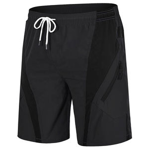 Pantalones cortos ligeros para correr en el gimnasio de verano para hombre, estilo deportivo informal con patrón sólido, pantalones cortos para ropa de hombre - Product Image 3