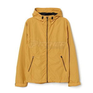 Chaqueta Cortavientos con Capucha de Invierno de Alta Calidad OEM, Ecológica, Resistente al Viento, Ligera, de Nailon/Poliéster, Informal, Personalizada para Hombre - Product Image 1