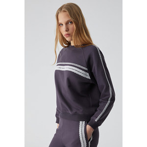 ETHIQUET JINX Sweat-shirt à capuche zippé 100 % coton pour femme - Product Image 3