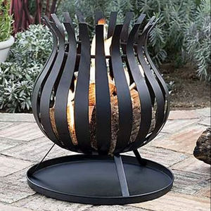 Braseros en fonte thermolaquée et résistants aux intempéries pour jardin et terrasse - Product Image 1