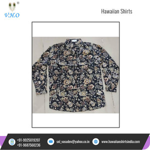 Camisa hawaiana de flores estampadas para hombre, camisa de manga larga informal suelta para playa, a precio de fábrica, a la venta - Product Image 4