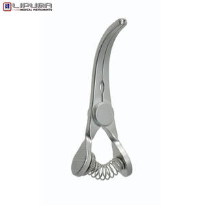 Pinces à tissus DEBAKEY GLOVER atraumatiques, pinces vasculaires chirurgicales droites et courbées, instruments médicaux pour le contrôle des tissus - Product Image 2