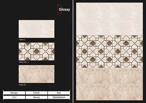 Azulejo de pared de cerámica de 300x600mm Azulejo de pared de mármol blanco a juego 30x60cm Azulejos de suelo 8mm de espesor - Product Image 2
