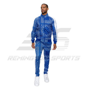 Survêtements techniques en molleton respirant pour hommes, coupe ample, haute qualité, avec logo personnalisé, design haut de gamme - Product Image 6