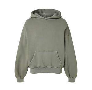 Sweat à capuche molletonné Softstyle 100% coton unisexe de haute qualité à ourlet incurvé pour homme - Product Image 4