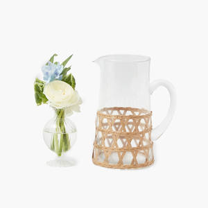 Jarra hecha a mano natural de nuevo diseño con cubierta de seagras hecha en Vietnam al mejor precio, la más vendida para decoración de fiestas - Product Image 3